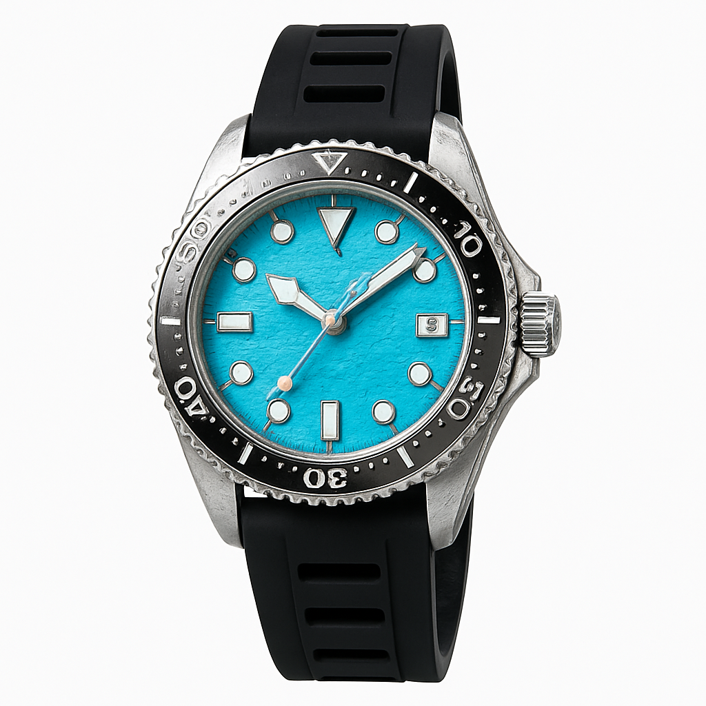 AquaGlow Diver's Wristwatch - Wylsha Watches