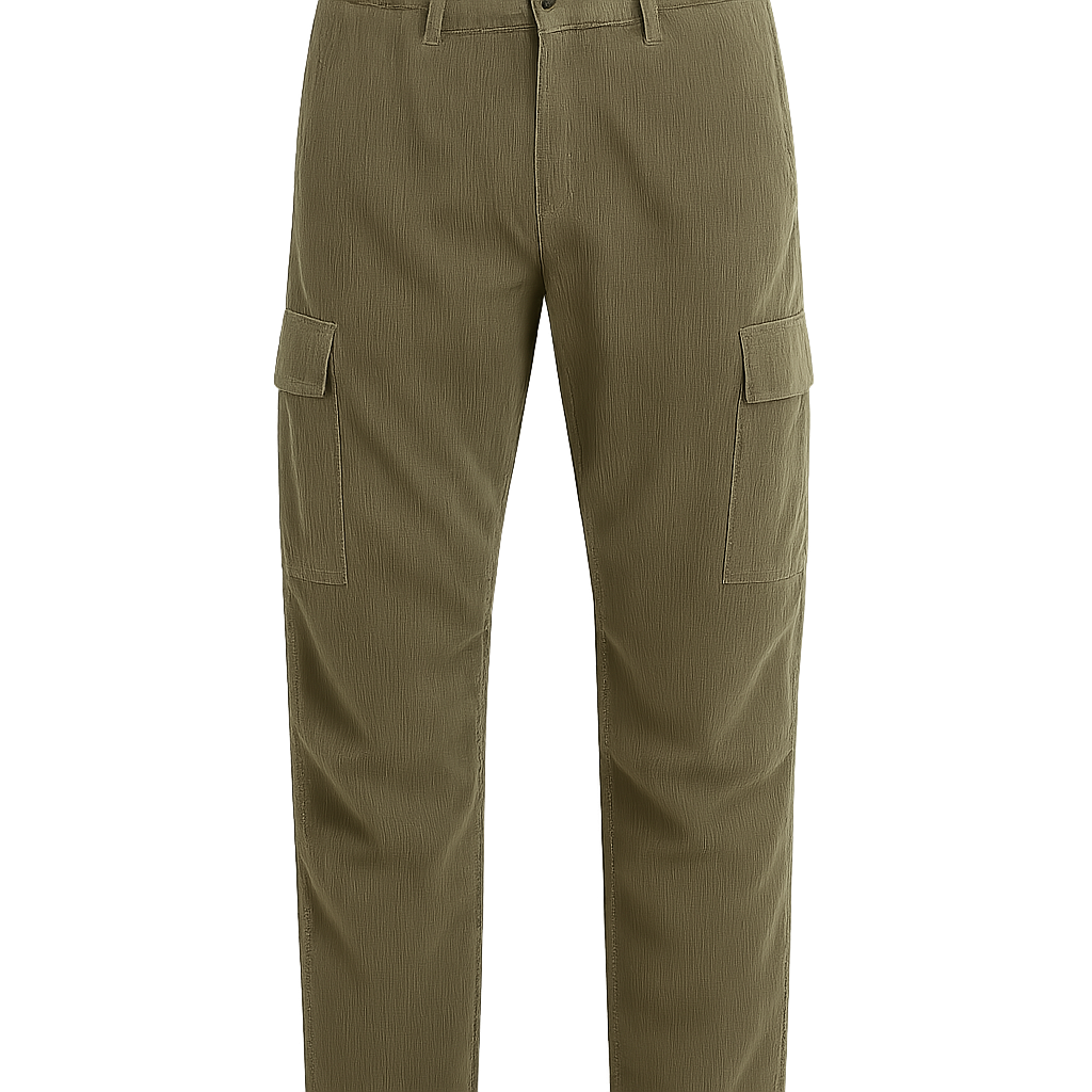 Corduroy Cargo Pants - Wylsha Pants