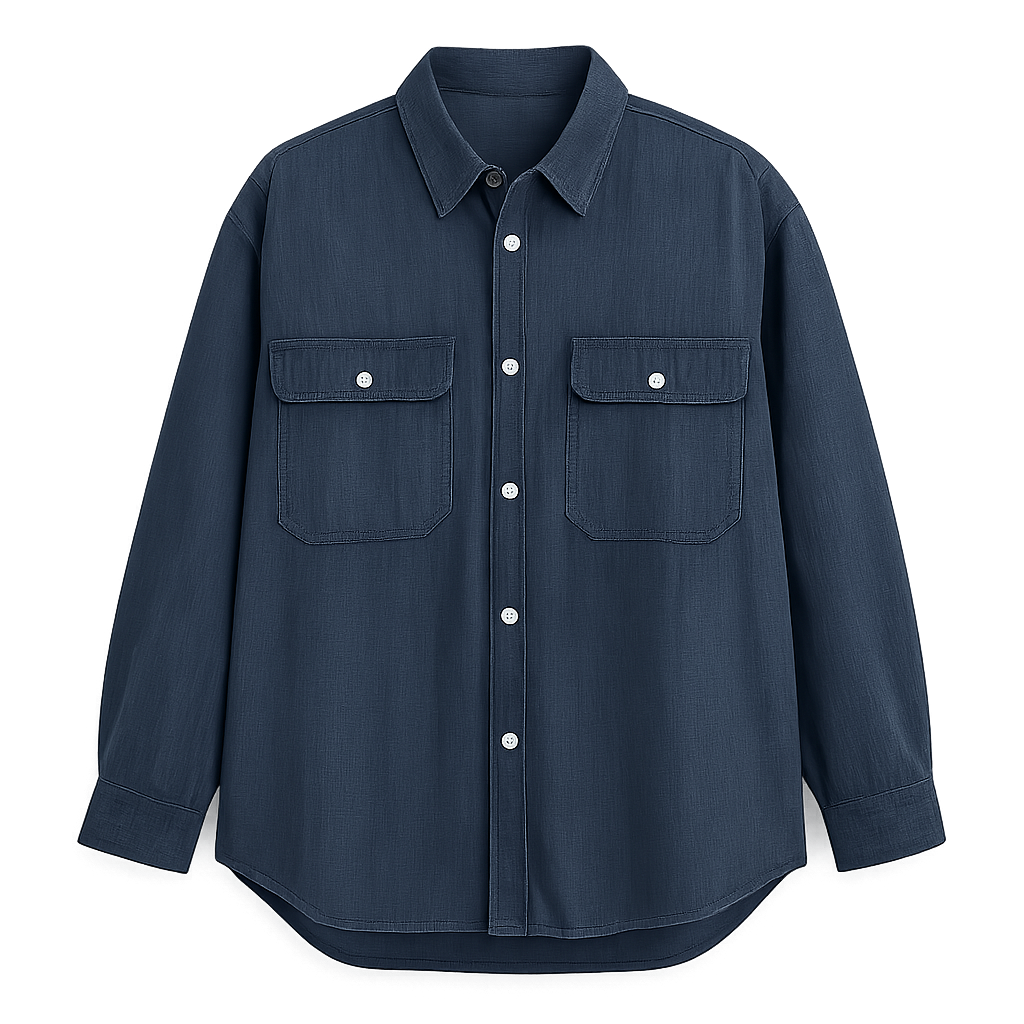 Denim Chambray Shirt - Wylsha Shirts