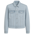 Denim Trucker Jacket - Wylsha Jackets