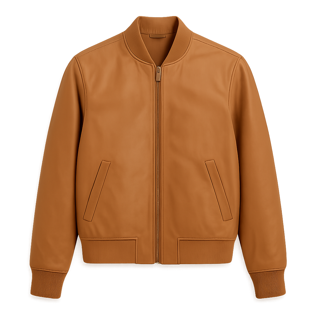 Leather Bomber - Wylsha Jackets