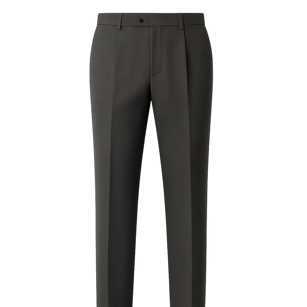 Wool Flannel Trousers - Wylsha Pants
